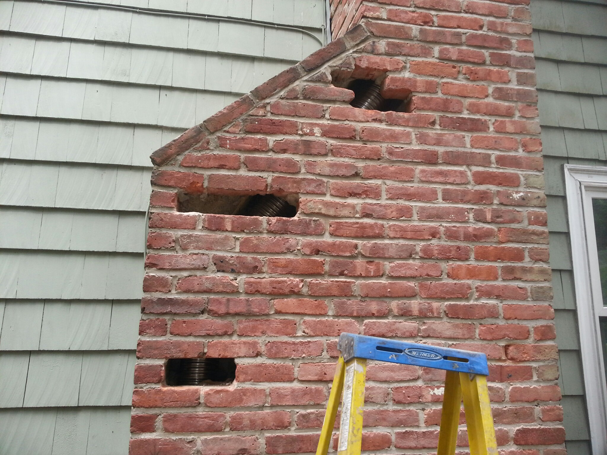 Expert chimney brick and masonry repair in New Hyde Park, New York